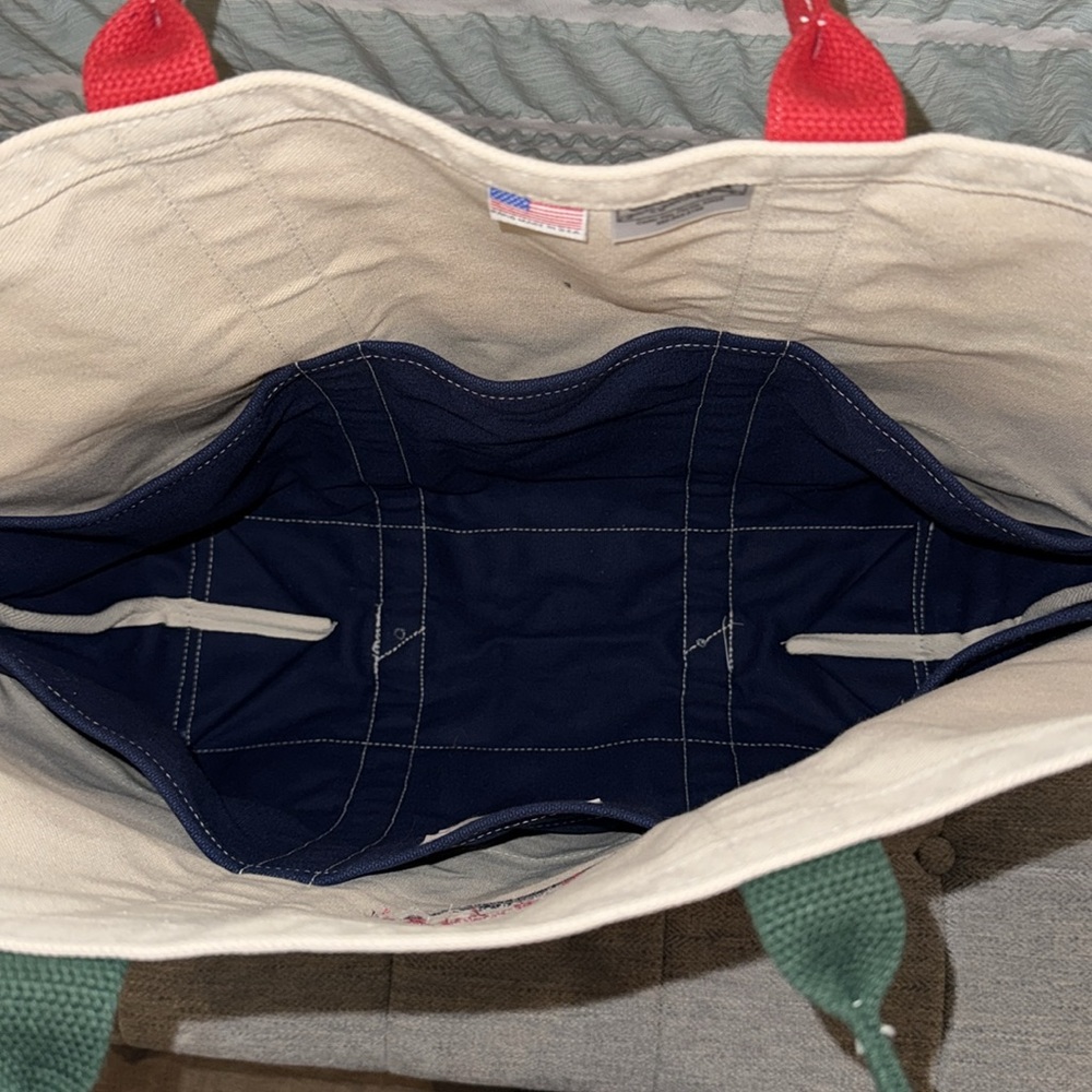 NWT, JCrew Old Soldier mariner II boat tote in canvas. - Picture 7 of 9